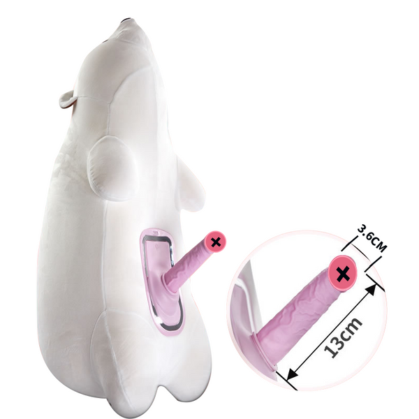 Plush Dildo Machine  Remote Control Sex Machine